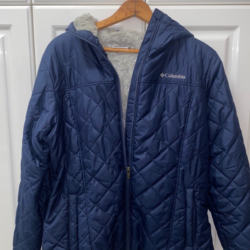 Navy Columbia Winter Jacket
